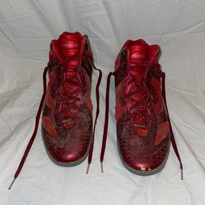 Red Nike HyperFuse